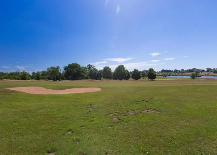 With Garden Near Beautiful Golf Course