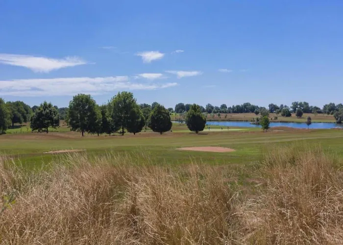 With Garden Near Beautiful Golf Course *